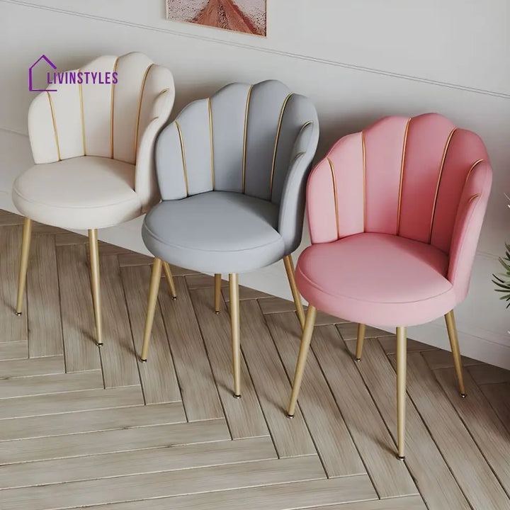 Wamika Metal Dining Chair | Stainless Steel