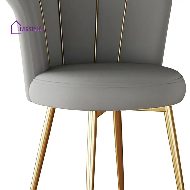 Wamika Metal Dining Chair | Stainless Steel