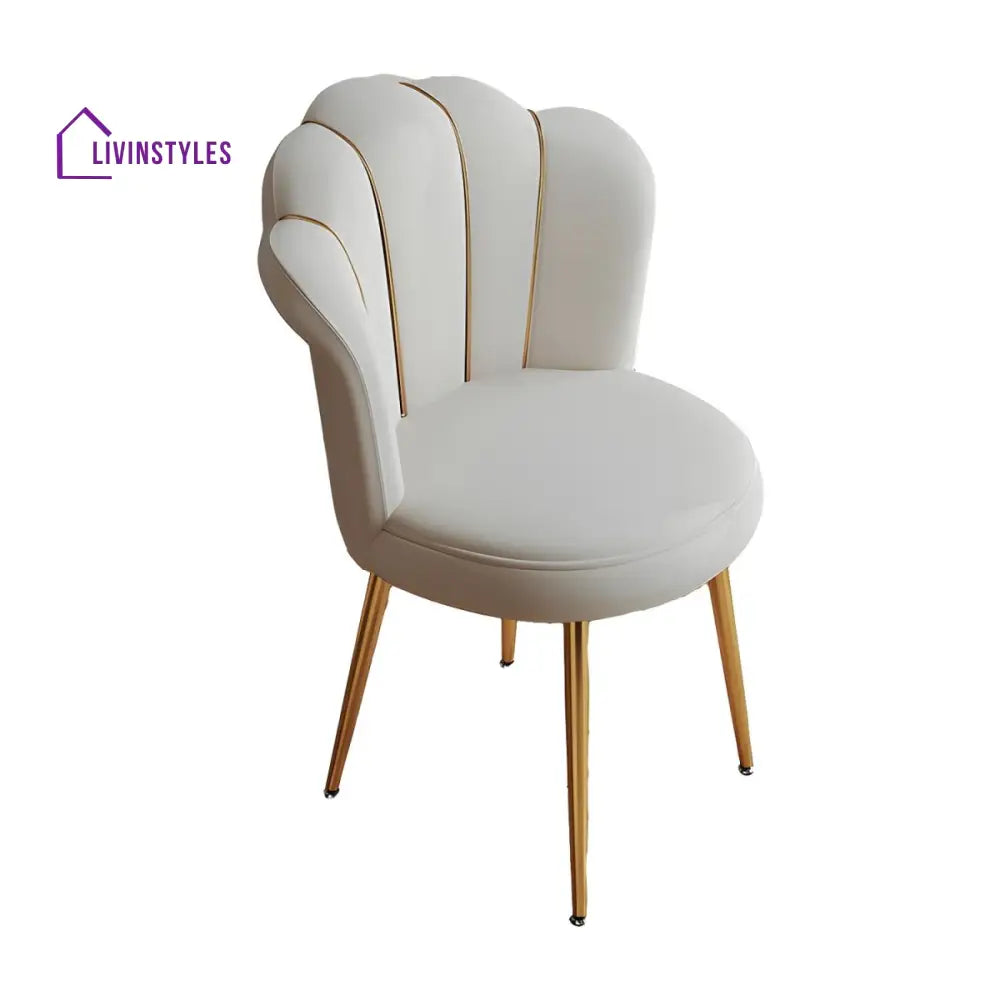 Wamika Metal Dining Chair | Stainless Steel