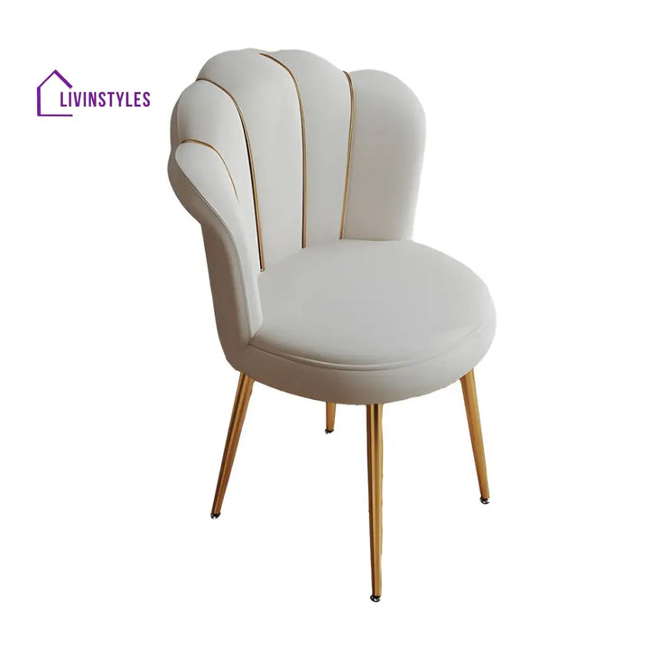 Wamika Metal Dining Chair | Stainless Steel