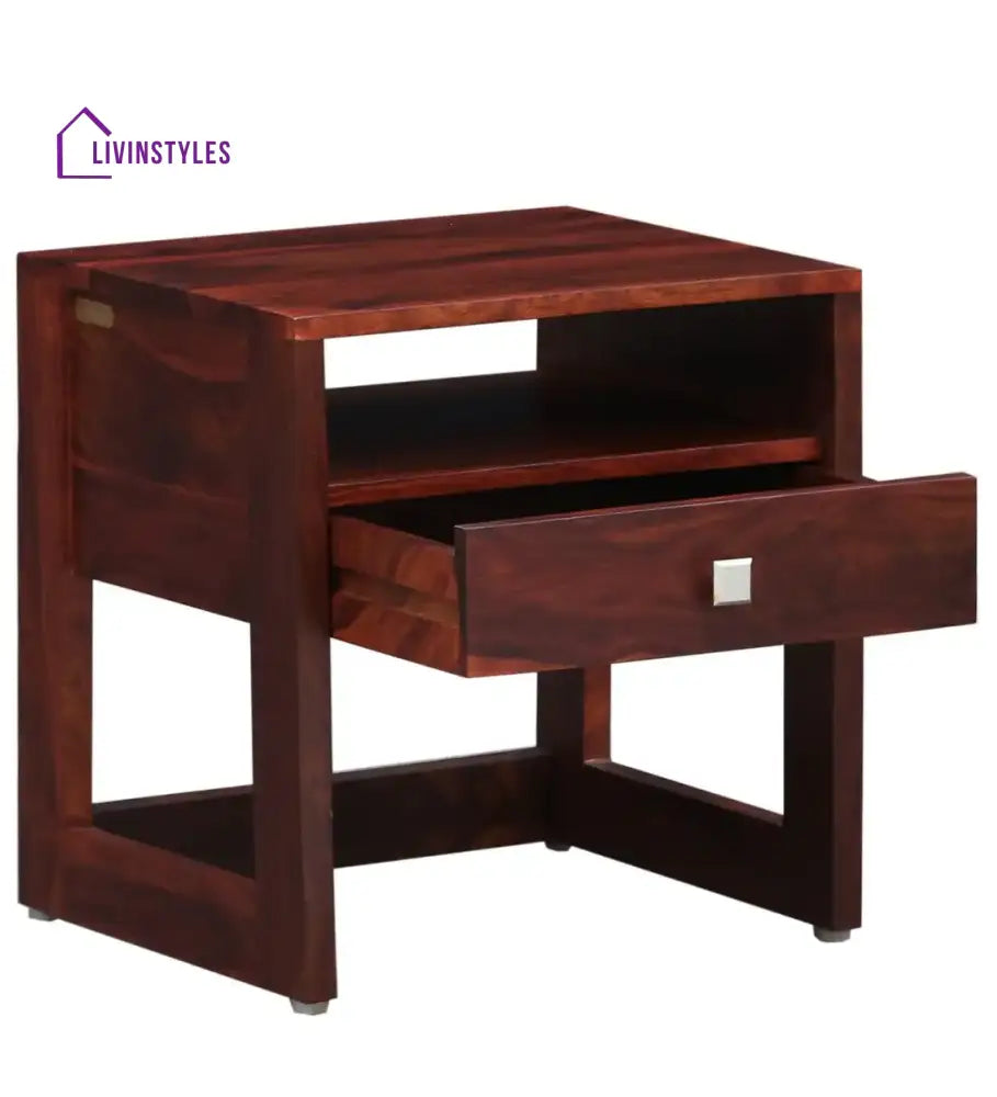 Mia Solid Sheesham Wood Bedside Tables Bedroom Furniture Sets