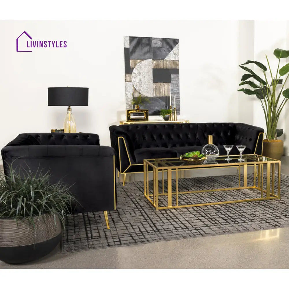 Willow Metal Coffee Table For Living Room