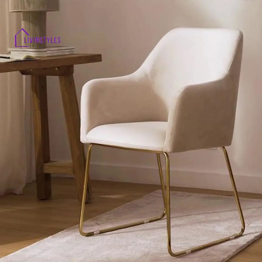 Wisha Metal Dining Chair | Stainless Steel