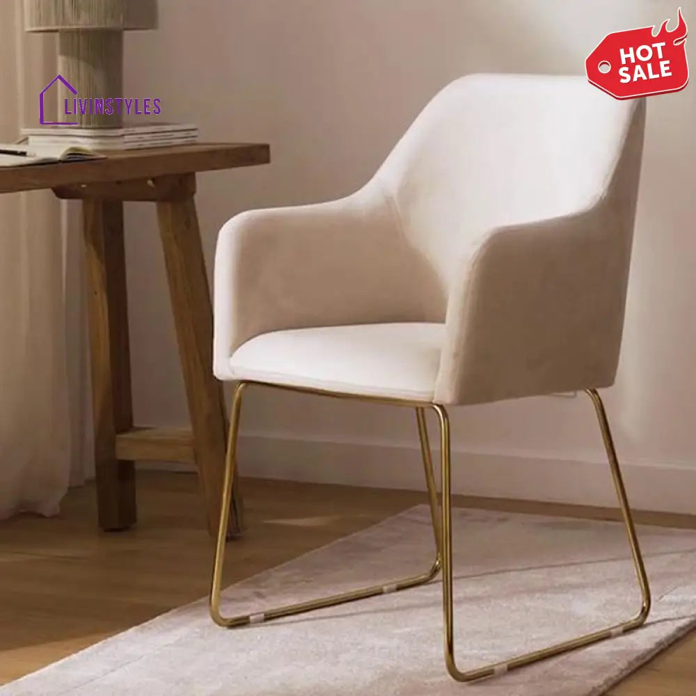 Wisha Metal Dining Chair | Stainless Steel