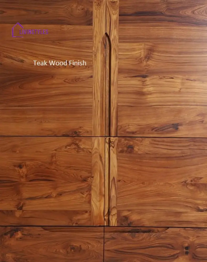 Woodcraft Solid Old Recycled Teak and Acacia Wood Sideboard with Iron Frame 160 cm