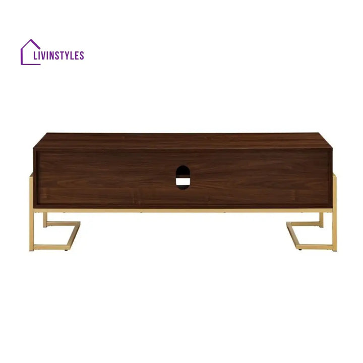 Wren Wooden Finish Tv Unit Stand for Living Room