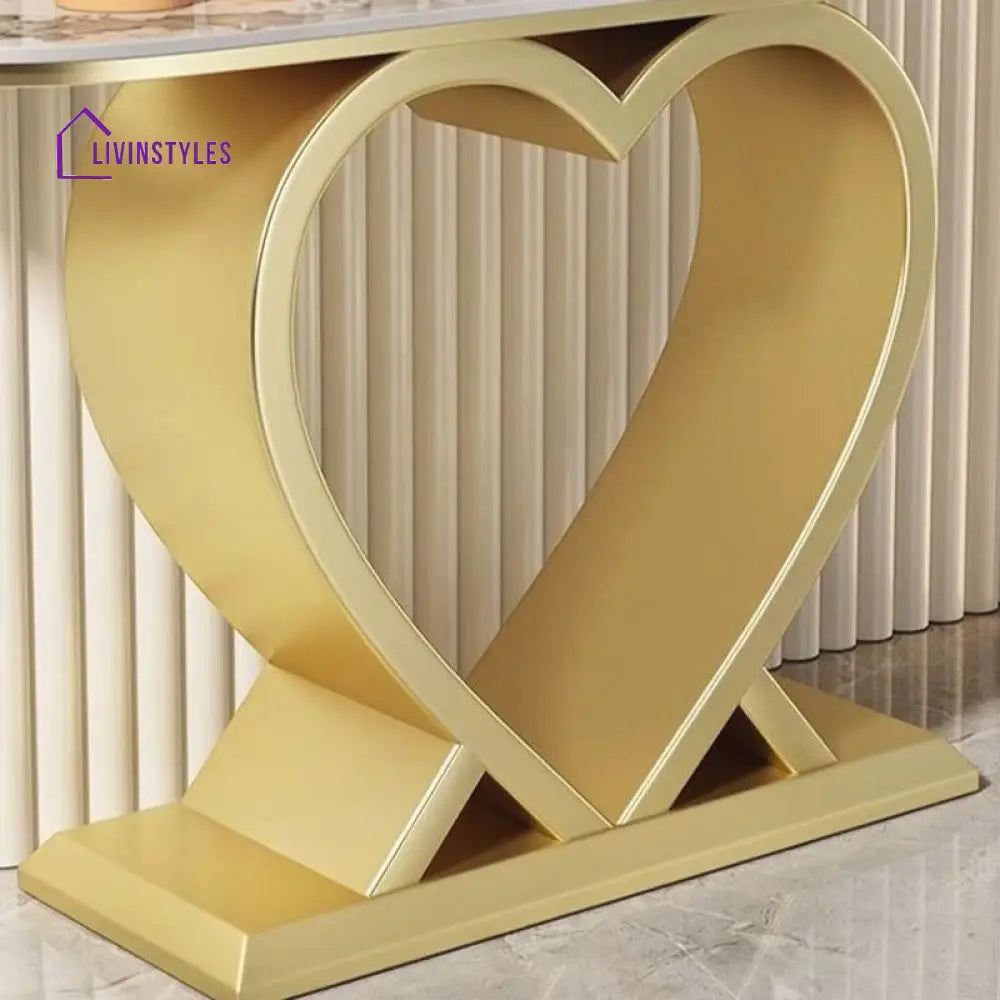 Wrik Stainless Steel Living Room Console Table