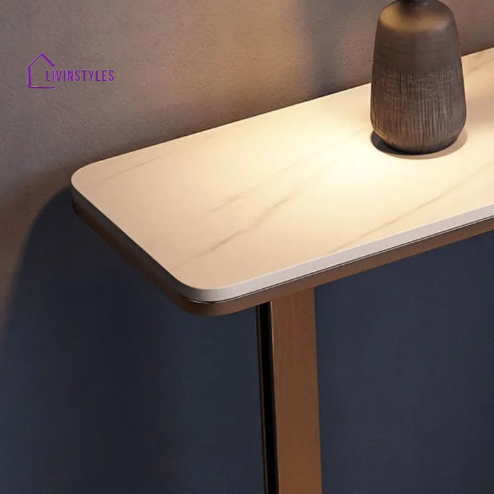 Xavian Stainless Steel Living Room Console Table