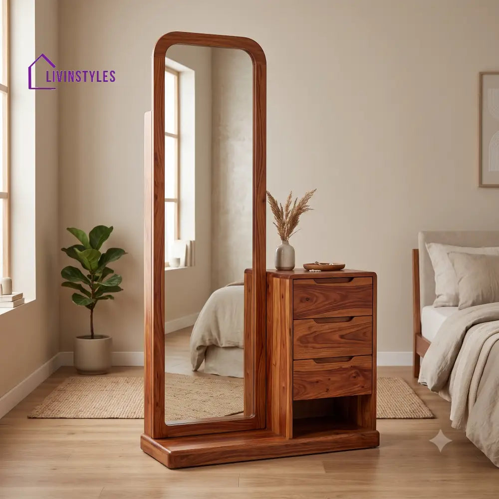 Xavier Premium Solid Wood Dressing Table for Bedroom | New Designer Dressing Unit
