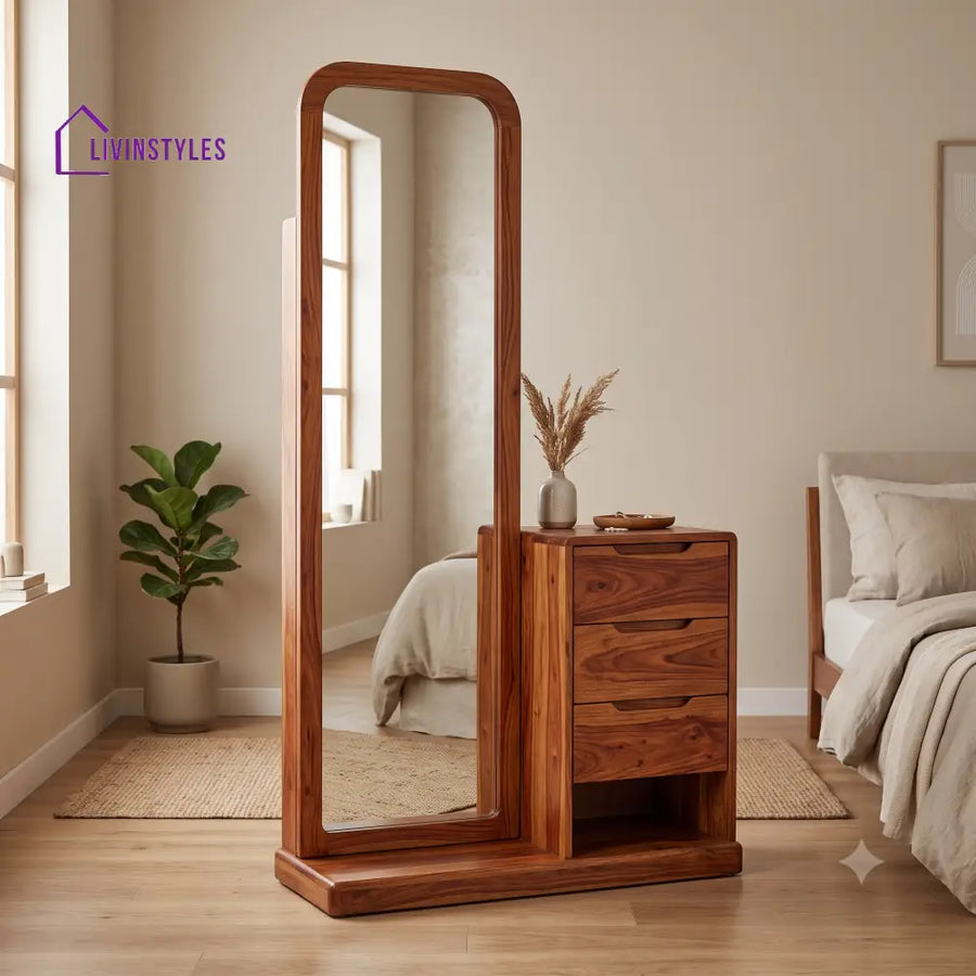 Xavier Premium Solid Wood Dressing Table for Bedroom | New Designer Dressing Unit
