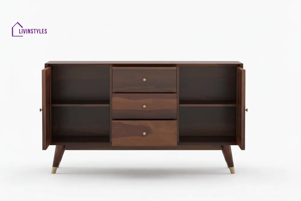 Xuan Sheesham Wood Cane Cabinet and Sideboard