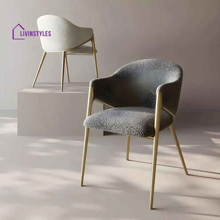 Xylina Metal Dining Chair | Stainless Steel