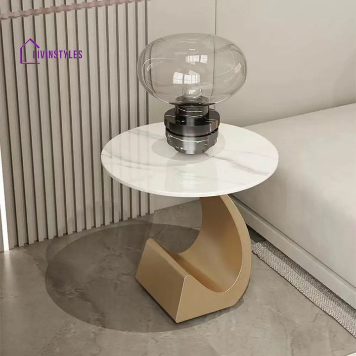 Yagna Stainless Steel Frame Coffee Table For Living Room