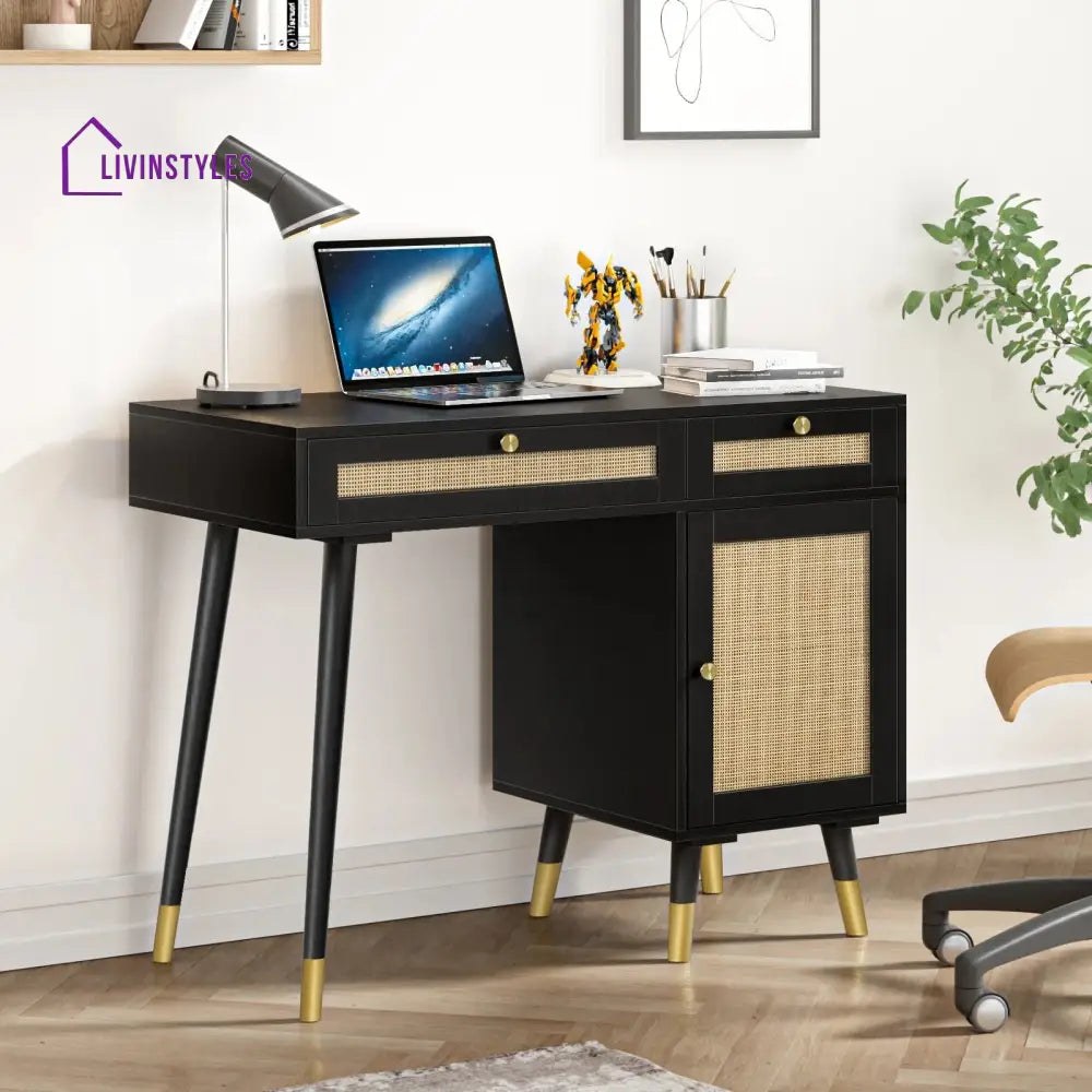 Yana Solid Wood Study Table for Students