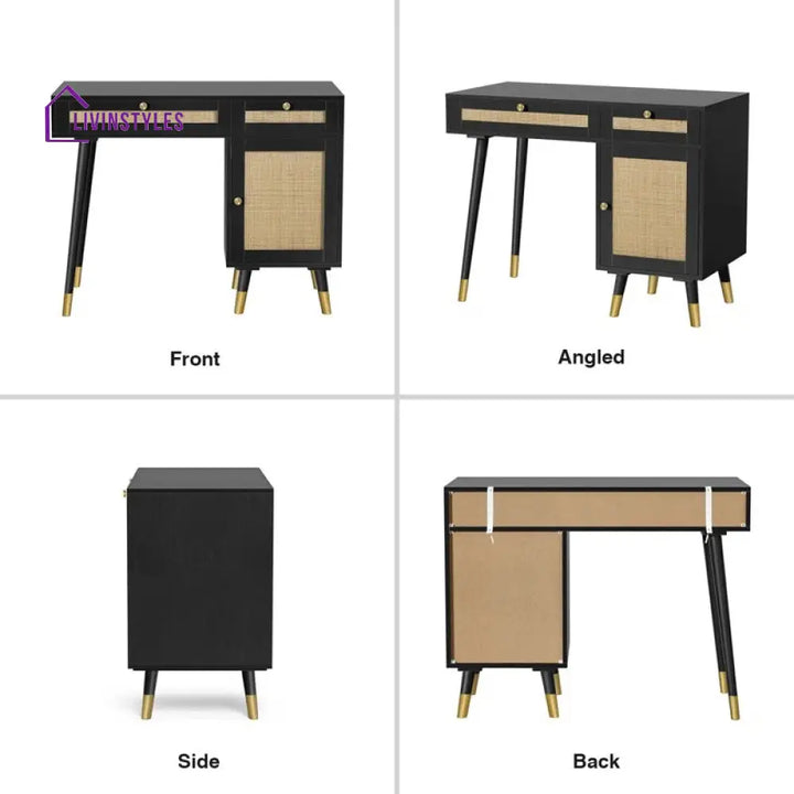 Yana Solid Wood Study Table for Students