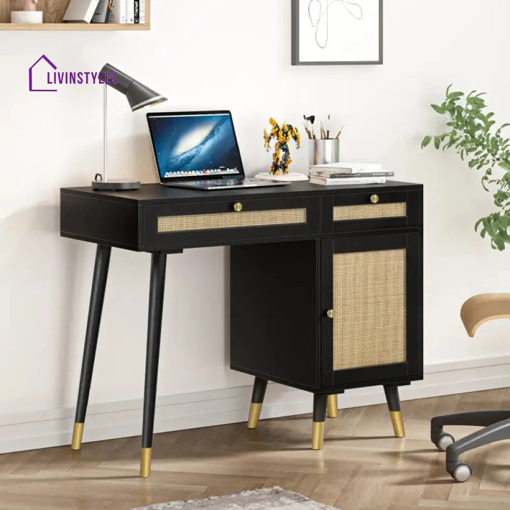 Yana Solid Wood Study Table for Students