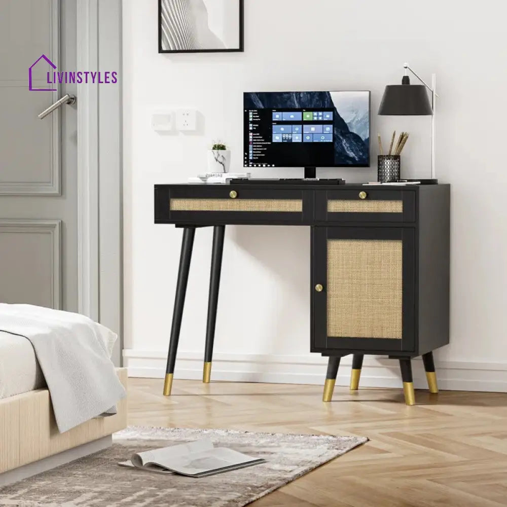 Yana Solid Wood Study Table for Students