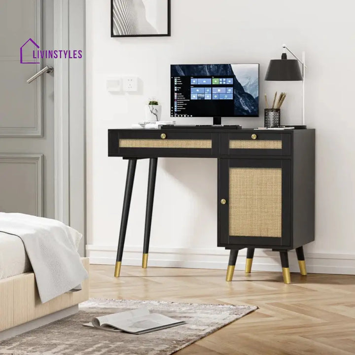 Yana Solid Wood Study Table for Students