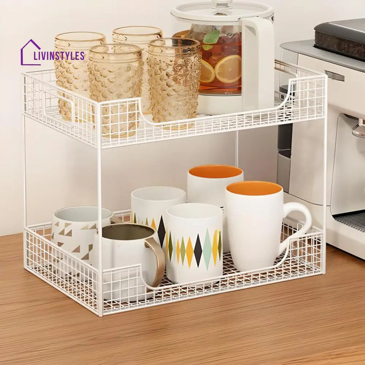 Yana Stainless Steel Storage Shelves