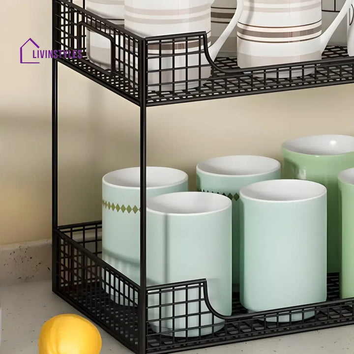 Yana Stainless Steel Storage Shelves