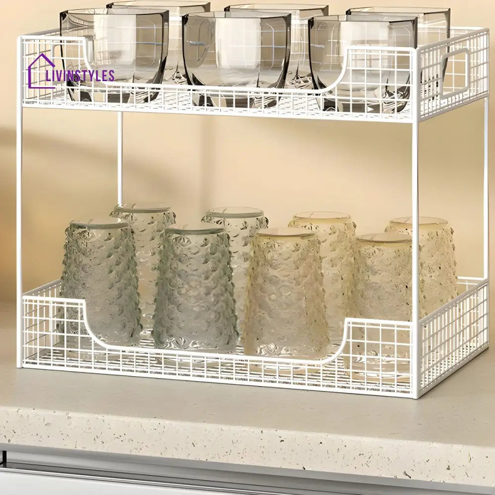 Yana Stainless Steel Storage Shelves