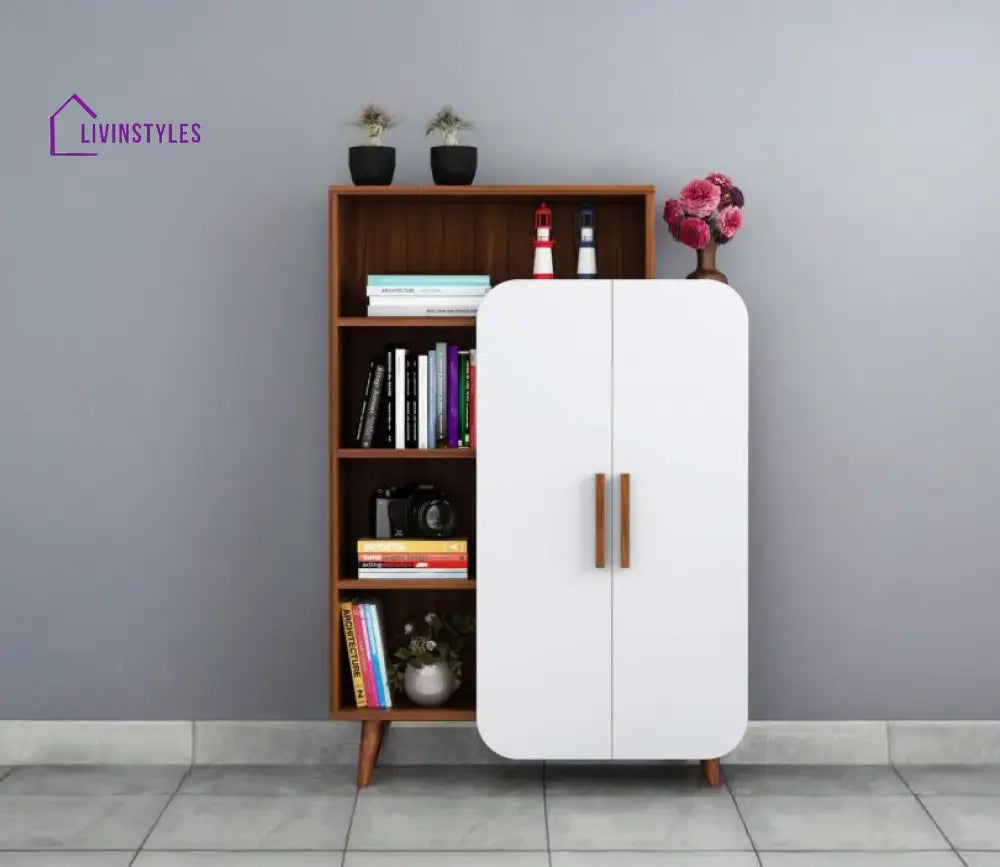 Yanina Book Shelf with Storage