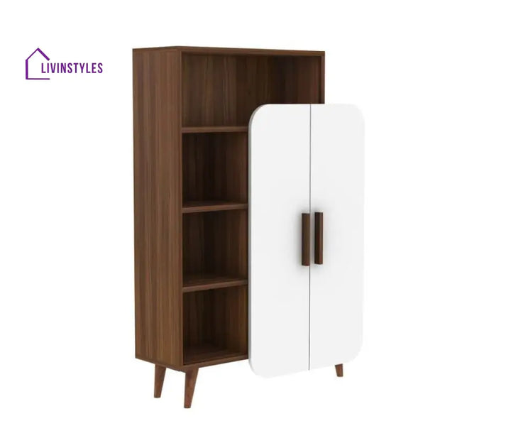 Yanina Book Shelf with Storage