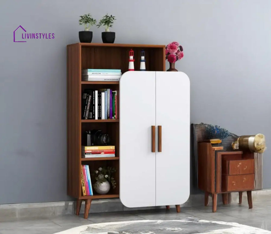 Yanina Book Shelf with Storage