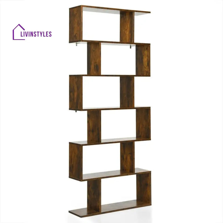 Yanina Engineered Wood Bookshelves | Bookshelf for Living Room | Bedroom | Drawing Room | Study Room