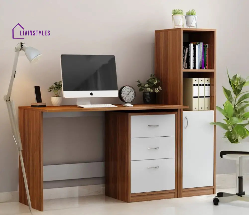 Yanina Engineered Wood Study Table for Students