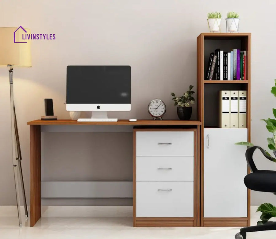 Yanina Engineered Wood Study Table for Students