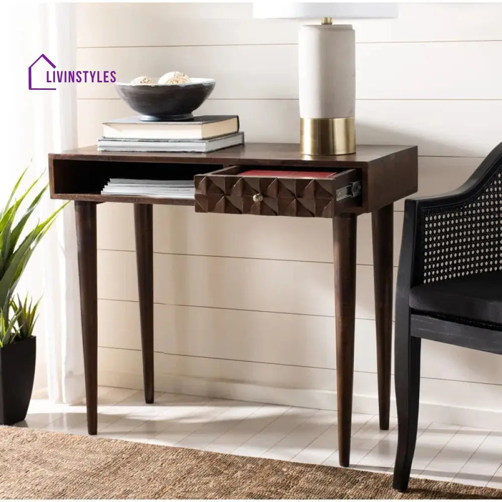 Yaroslav Solid Sheesham Wood Study Table for Students