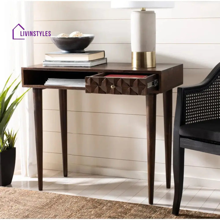 Yaroslav Solid Sheesham Wood Study Table for Students