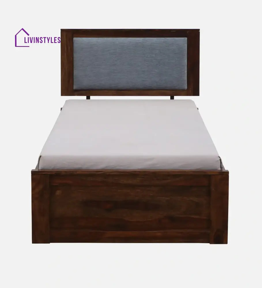 Mukund Sheesham Wood Single Bed With Storage Bedroom Furniture Sets