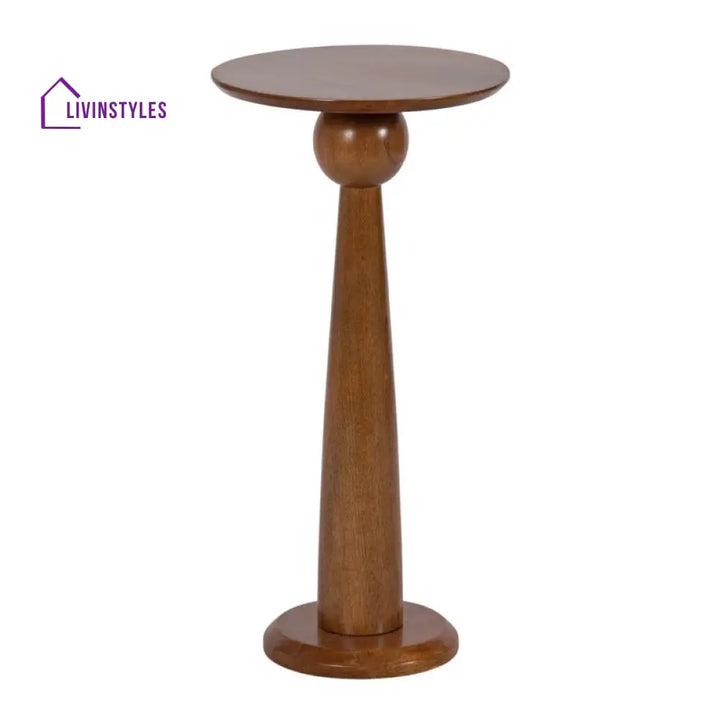 Yash Solid Wood Drink Table | End Table | Side Table for Living Room