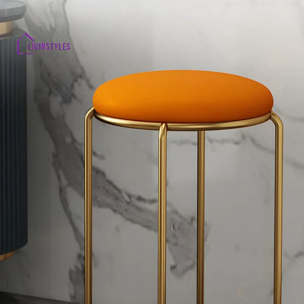 Yashi Living Room Ottoman | Velvet Fabric