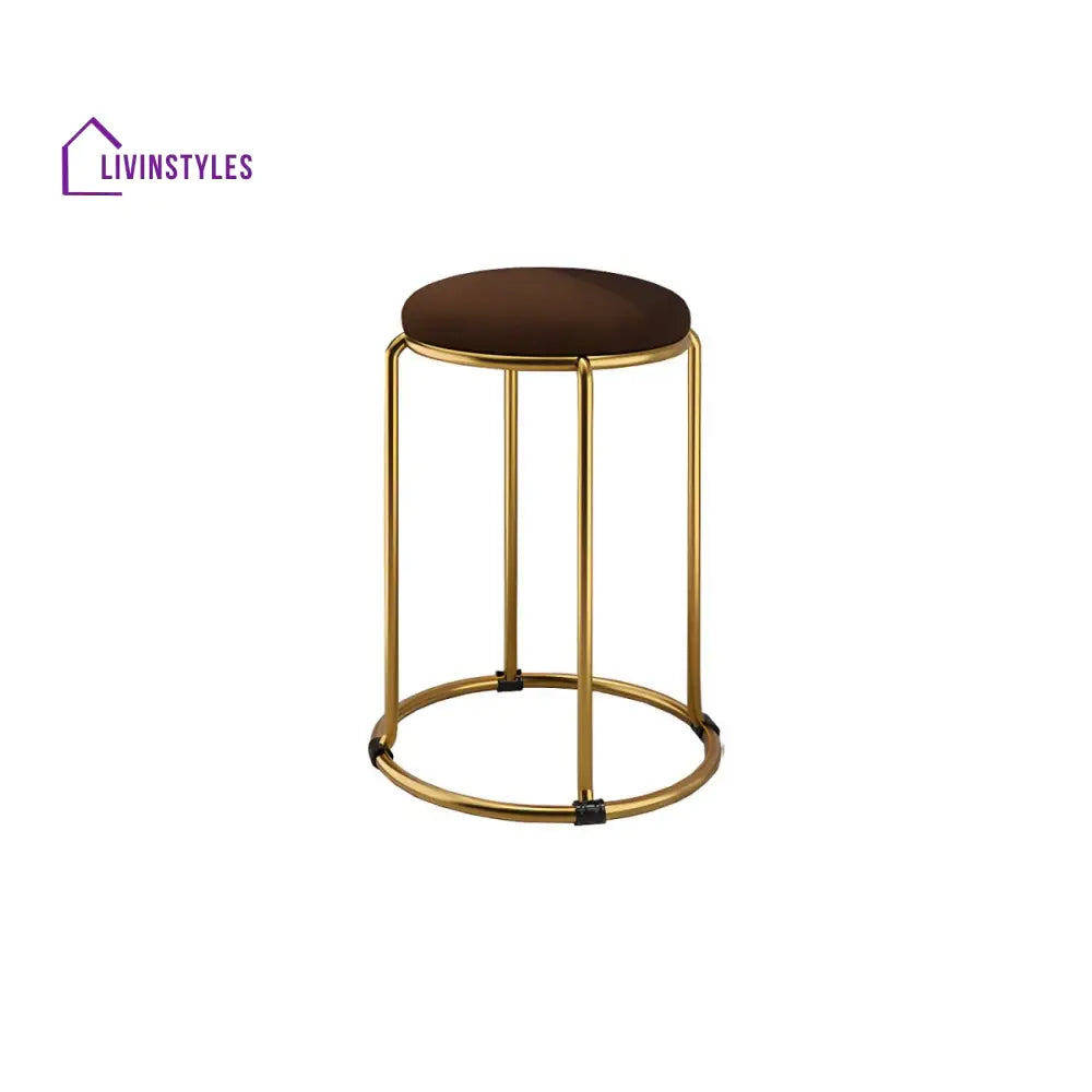 Yashi Living Room Ottoman | Velvet Fabric