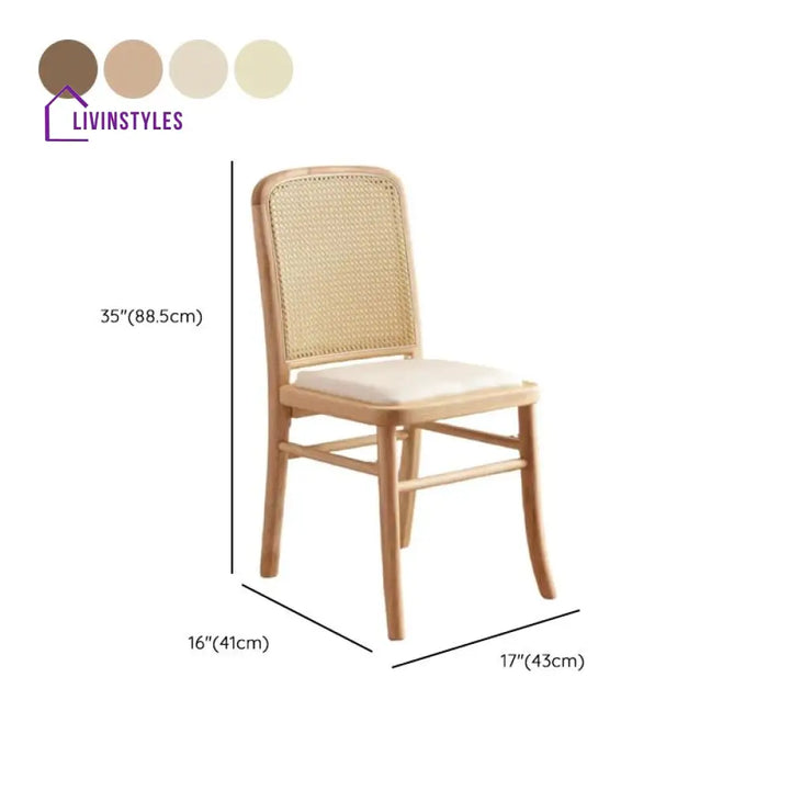 Yashi Wooden Dining Chair | Sheesham Wood