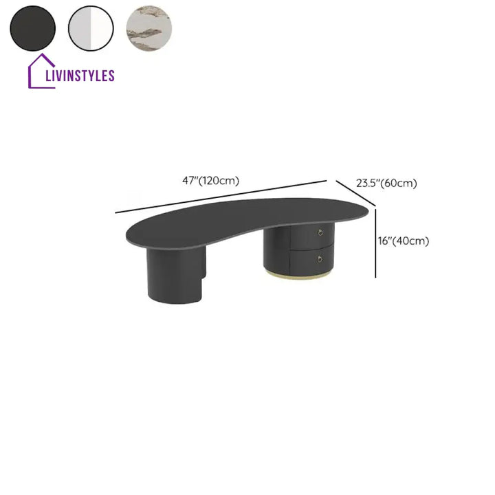 Yashica Stainless Steel Frame Coffee Table for Living Room
