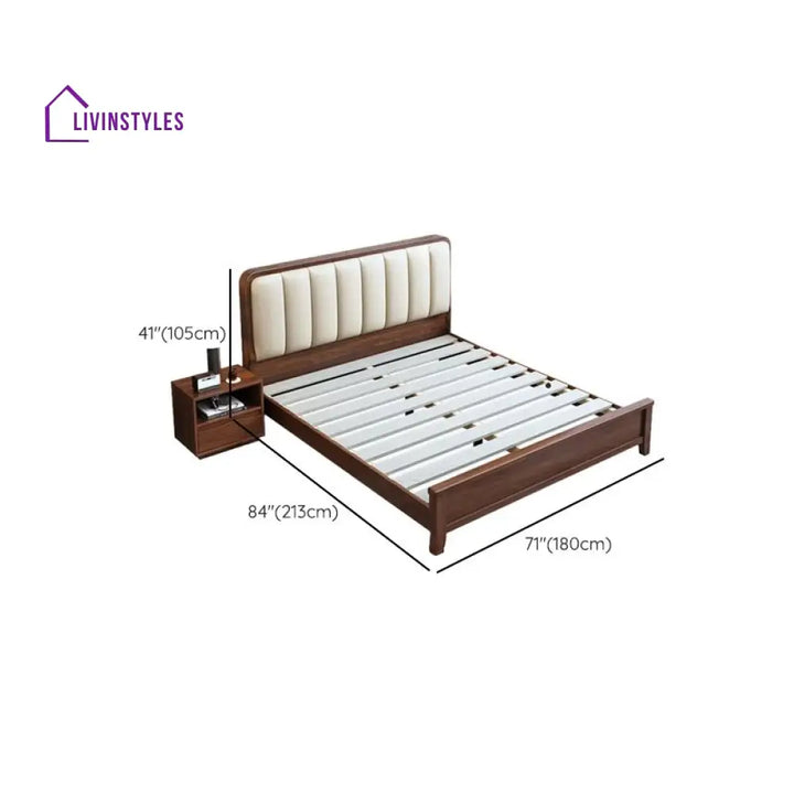 Yashvi Solid Wood Bed Without Storage