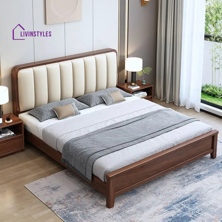 Yashvi Solid Wood Bed Without Storage