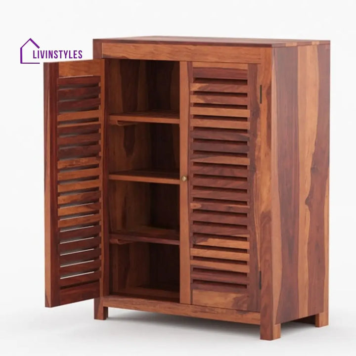 Yashvi Solid Wood Shoe Rack