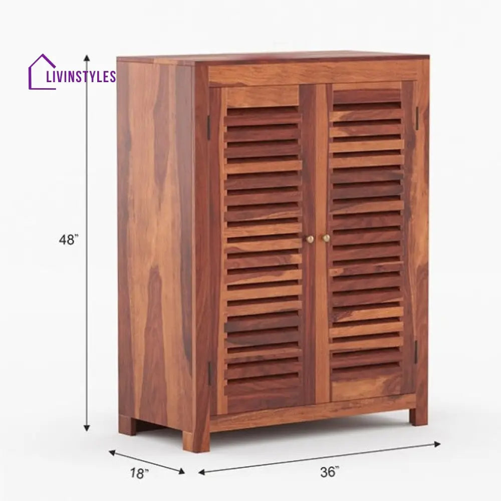 Yashvi Solid Wood Shoe Rack