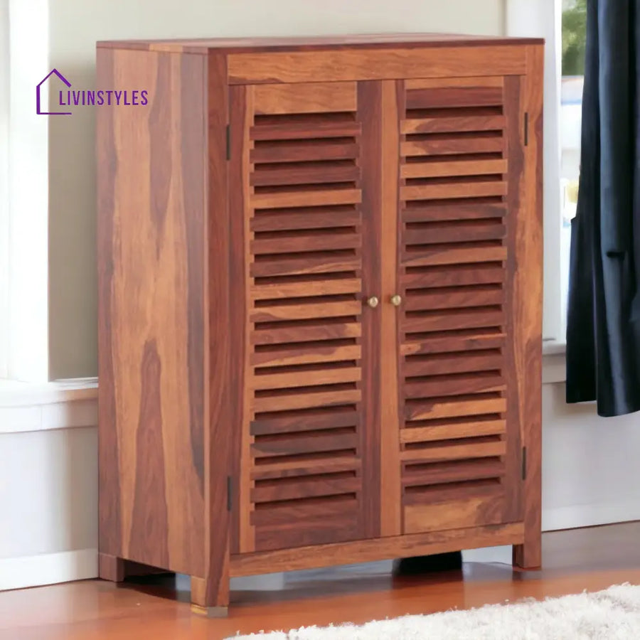 Yashvi Solid Wood Shoe Rack