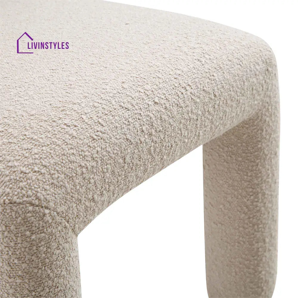 Libby Light Taupe Boucle Dining Chair Dining Chairs
