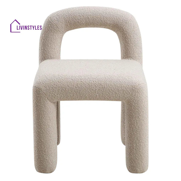 Libby Light Taupe Boucle Dining Chair Dining Chairs