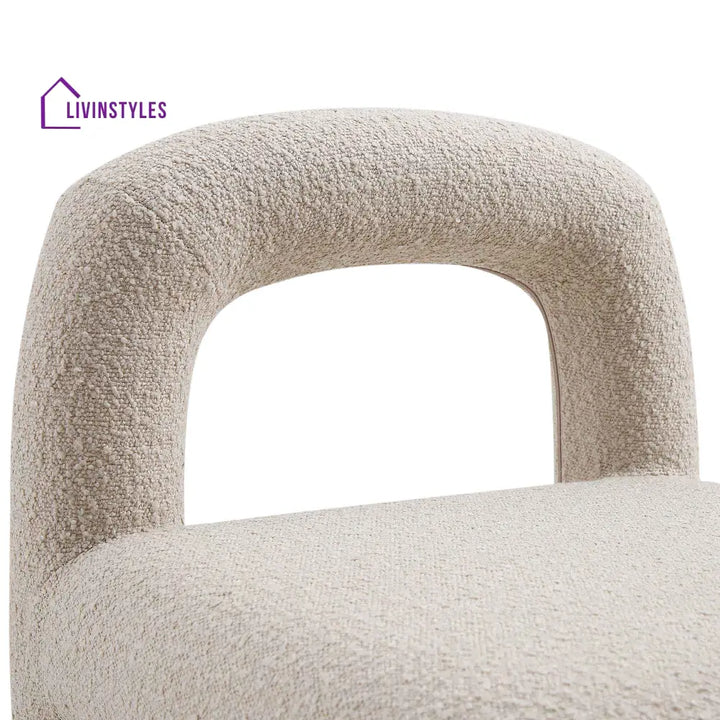 Libby Light Taupe Boucle Dining Chair Dining Chairs