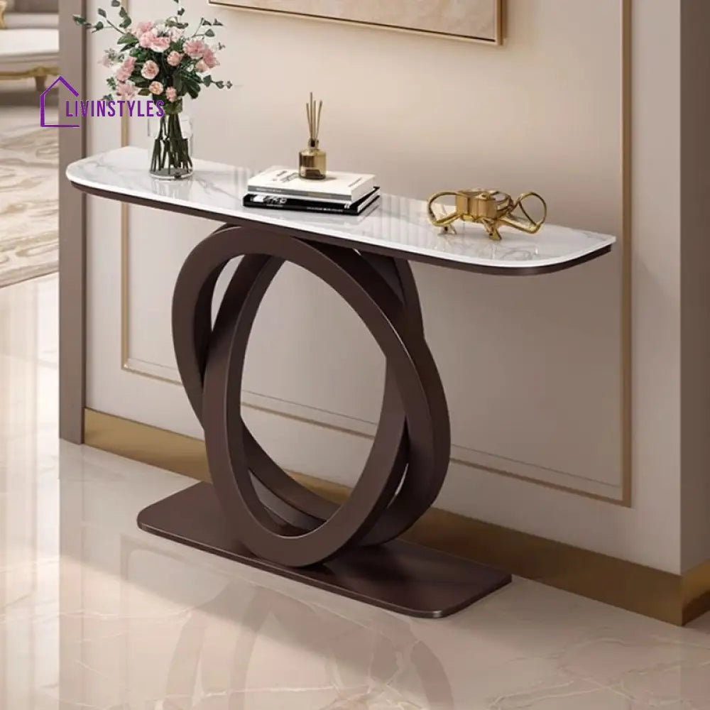 Yayin Stainless Steel Living Room Console Table