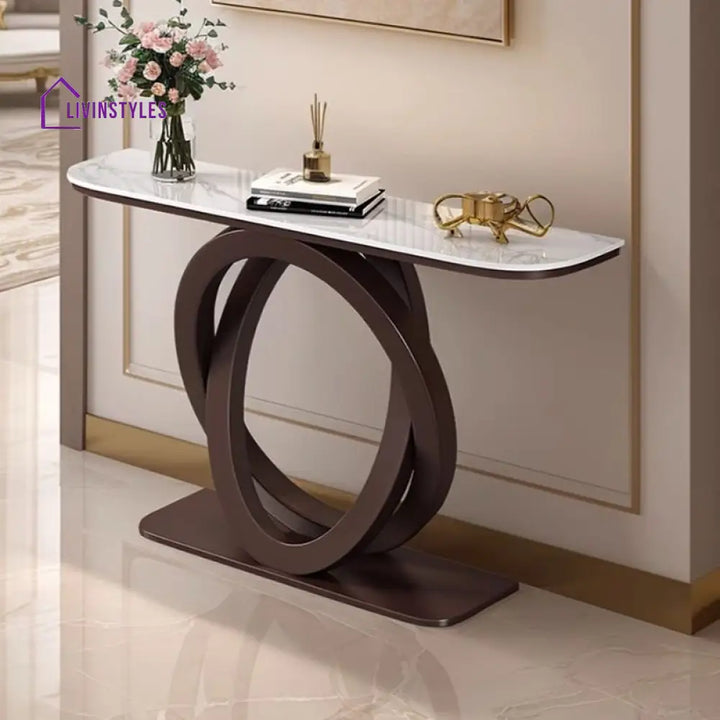 Yayin Stainless Steel Living Room Console Table
