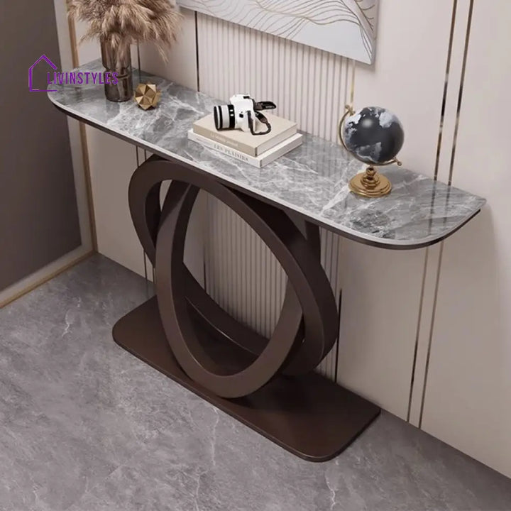 Yayin Stainless Steel Living Room Console Table